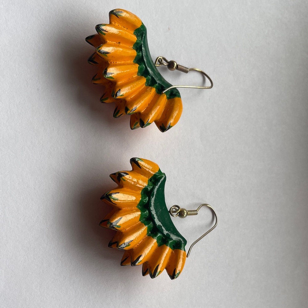 Banana Cluster Earrings